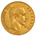FRANCE, Napoléon III, 50 Francs, 1857, Paris, KM #785.1, AU(50-53), Gold, Gadour
