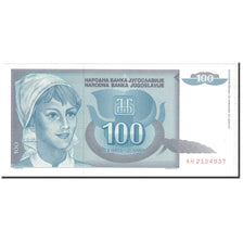 Banknote, Yugoslavia, 100 Dinara, 1992, Undated, KM:112, UNC(65-70)