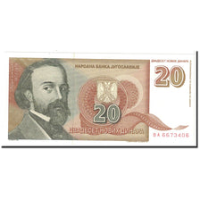 Billet, Yougoslavie, 20 Novih Dinara, 1994, 1994-03-03, KM:150, NEUF