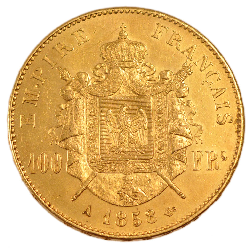 100 Francs Or, Napoléon III Tête Nue