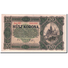 Banconote, Ungheria, 20 Korona, 1920, KM:61, 1920-01-01, SPL-