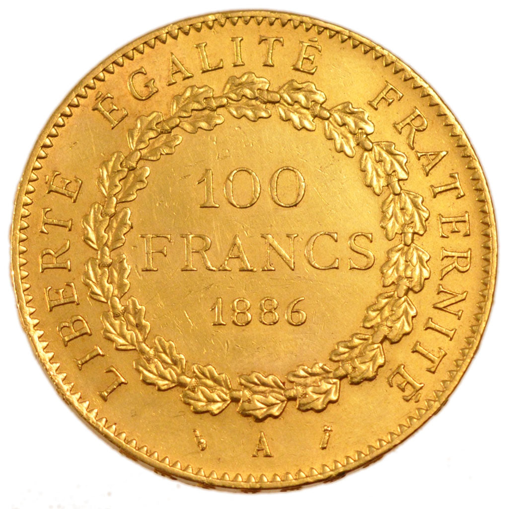 III ème République, 100 francs Or Génie