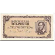 Banknote, Hungary, 1 Million Milpengö, 1946, 1946-05-24, KM:128, UNC(65-70)