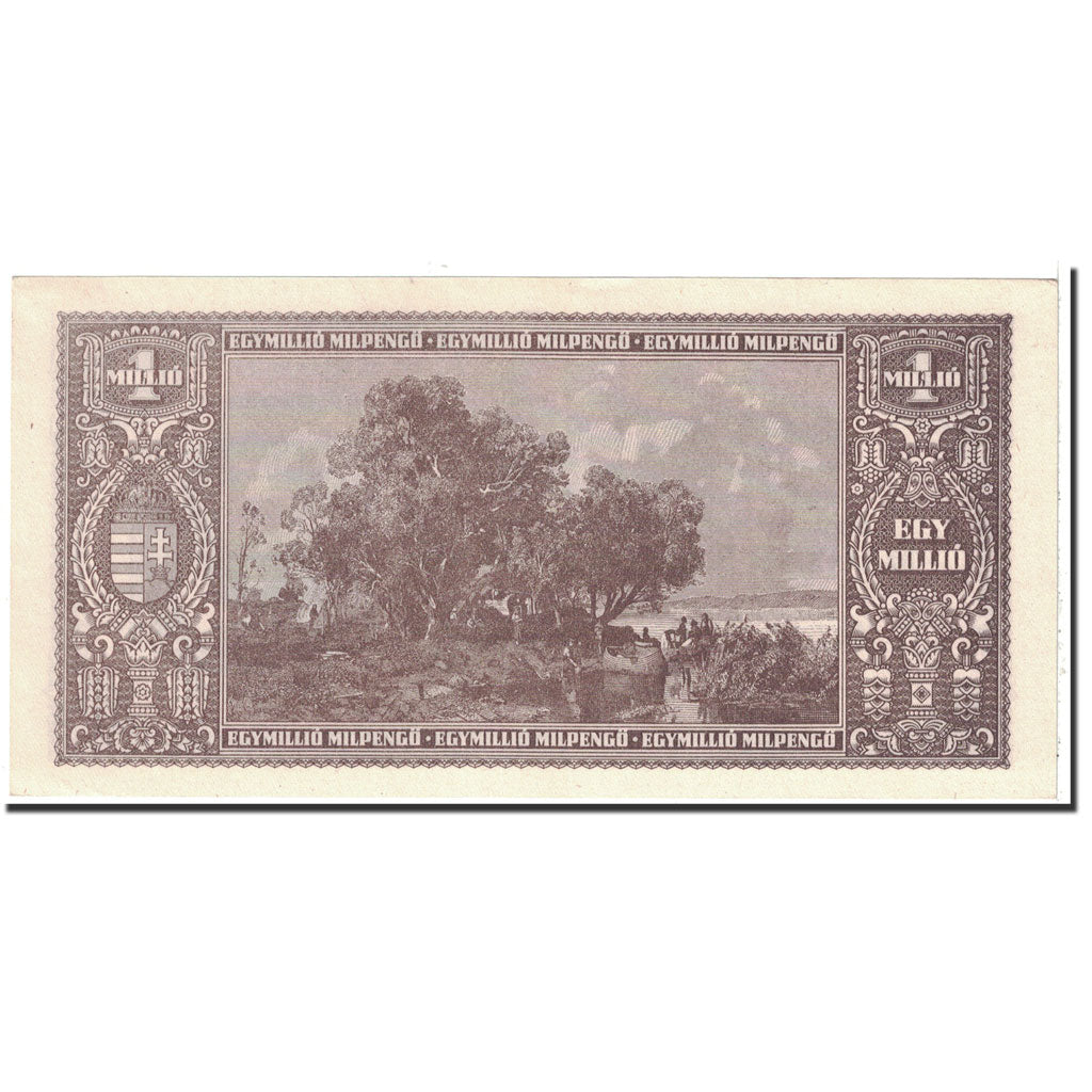 Banknote, Hungary, 1 Million Milpengö, 1946, 1946-05-24, KM:128, UNC(65-70)