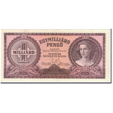 Biljet, Hongarije, 1 Milliard Pengö, 1946, 1946-03-18, KM:125, SPL