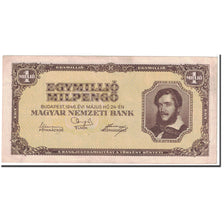 Billet, Hongrie, 1 Million Milpengö, 1946, 1946-05-24, KM:128, TTB+