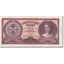 Banknote, Hungary, 1 Milliard Pengö, 1946, 1946-03-18, KM:125, AU(50-53)