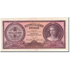 Banknote, Hungary, 1 Milliard Pengö, 1946, 1946-03-18, KM:125, AU(55-58)
