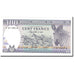 Biljet, Rwanda, 100 Francs, 1989, 1989-04-24, KM:19, NIEUW