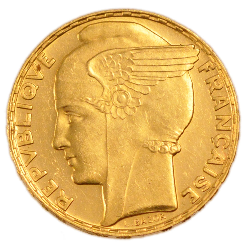 FRANCE, Bazor, 100 Francs, 1936, Paris, MS(60-62), Gold, Gadoury #1148, 6.50
