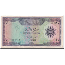 Banknote, Iraq, 10 Dinars, 1959, Undated, KM:55b, VF(20-25)