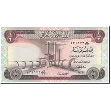 Biljet, Irak, 1/2 Dinar, 1973, Undated, KM:62, SPL