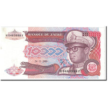 Billet, Zaïre, 10,000 Zaïres, 1989, 1989-11-24, KM:38a, SPL+