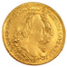 BRAZIL, 6400 Reis, 1778, Rio de Janeiro, KM #199.2, AU(55-58), Gold, 14.20