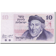 Banknote, Israel, 10 Lirot, 1973, Undated, KM:39a, UNC(65-70)
