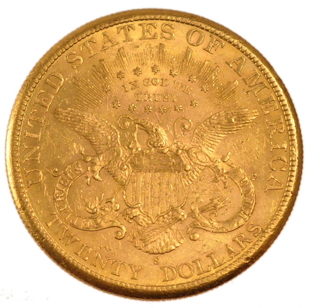 Stati Uniti, Liberty Head, $20, Double Eagle, 1887, U.S. Mint, San Francisco,...
