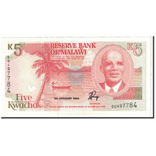 Banknote, Malawi, 5 Kwacha, 1994, 1994-01-01, KM:24b, UNC(65-70)