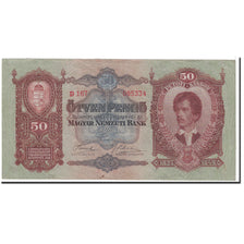 Geldschein, Ungarn, 50 Pengö, 1932, 1932-10-01, KM:99, SS+