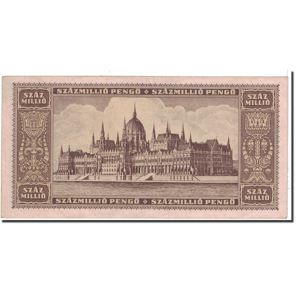 Banknote, Hungary, 100,000,000 Pengö, 1946, 1946-03-18, KM:124, AU(55-58)