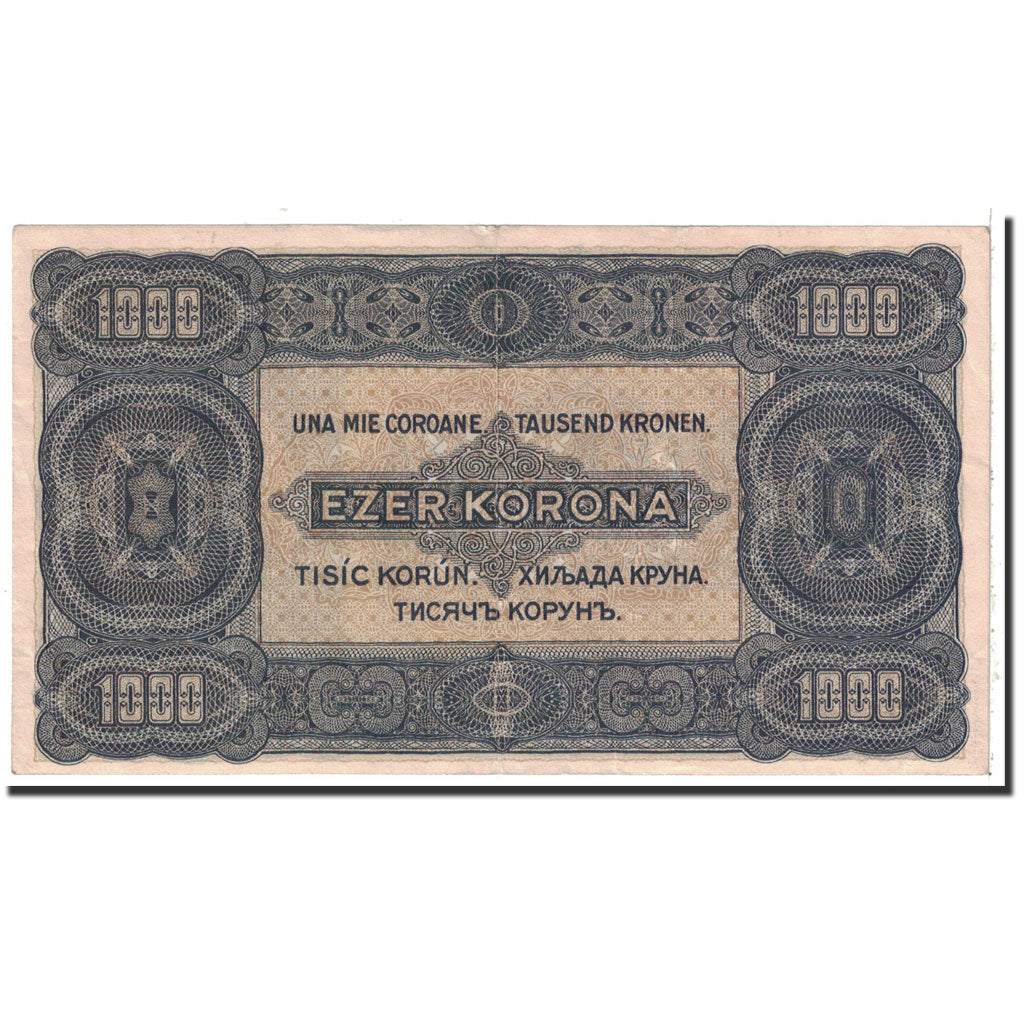 Banknote, Hungary, 1000 Korona, 1923, 1923-07-01, KM:75b, EF(40-45)