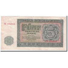 Banknote, Germany - Democratic Republic, 5 Deutsche Mark, 1955, Undated, KM:17