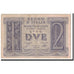 Banknote, Italy, 2 Lire, 1939, 1939-11-14, KM:27, EF(40-45)