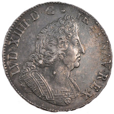 FRANCE, Écu aux palmes, ECU, 1693, Amiens, KM #298.21, MS(60-62), Silver, ...
