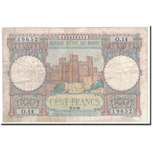 Banknote, Morocco, 100 Francs, 1950, 1950-01-09, KM:45, VF(20-25)