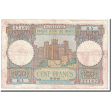 Billet, Maroc, 100 Francs, 1948, 1948-11-10, KM:45, TTB