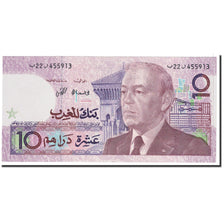 Banknote, Morocco, 10 Dirhams, 1987, Undated, KM:63a, UNC(65-70)