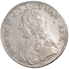 FRANCE, Écu aux branches d'olivier, Ecu, 1726, Grenoble, AU(50-53), Silver, ...