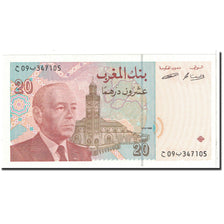 Banknot, Maroko, 20 Dirhams, 1996, Undated, KM:67a, UNC(65-70)