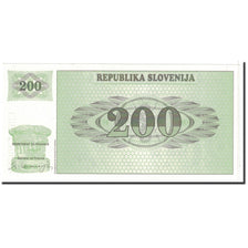 Banknote, Slovenia, 200 (Tolarjev), 1990, Undated, KM:7a, UNC(65-70)