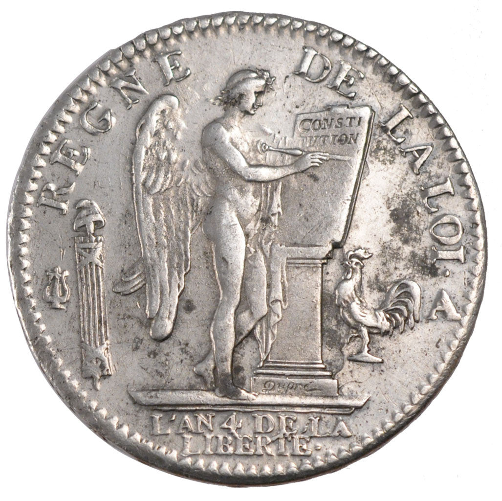 Munten, Frankrijk, Écu de 6 livres françois, ECU, 6 Livres, 1792, Paris, ZF+
