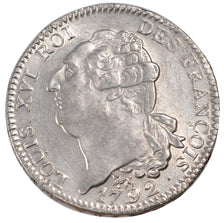 FRANCE, Écu de 6 livres françois, ECU, 6 Livres, 1792, Paris, KM #615.1, MS...