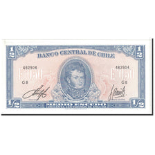 Banconote, Cile, 1/2 Escudo, 1962, Undated, KM:134Aa, SPL