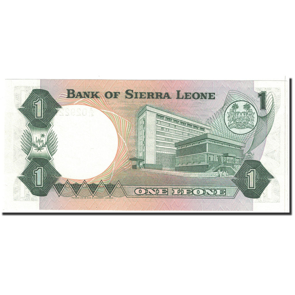 Banknote, Sierra Leone, 1 Leone, 1984, 1984-08-04, KM:5e, UNC(65-70)