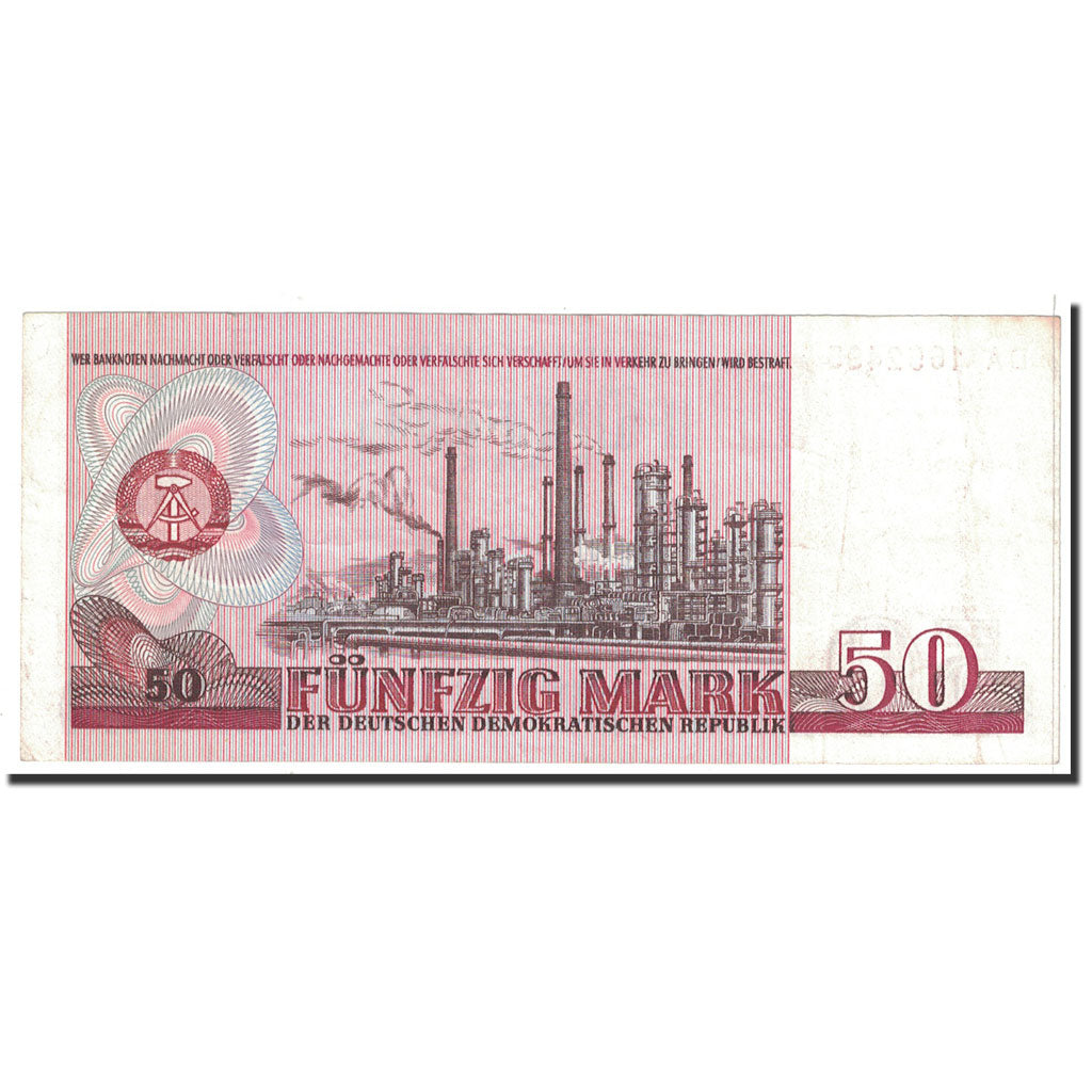 Banknote, Germany - Democratic Republic, 50 Mark, 1971, Undated, KM:30a