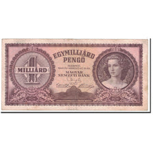 Banknote, Hungary, 1 Milliard Pengö, 1946, 1946-03-18, KM:125, EF(40-45)