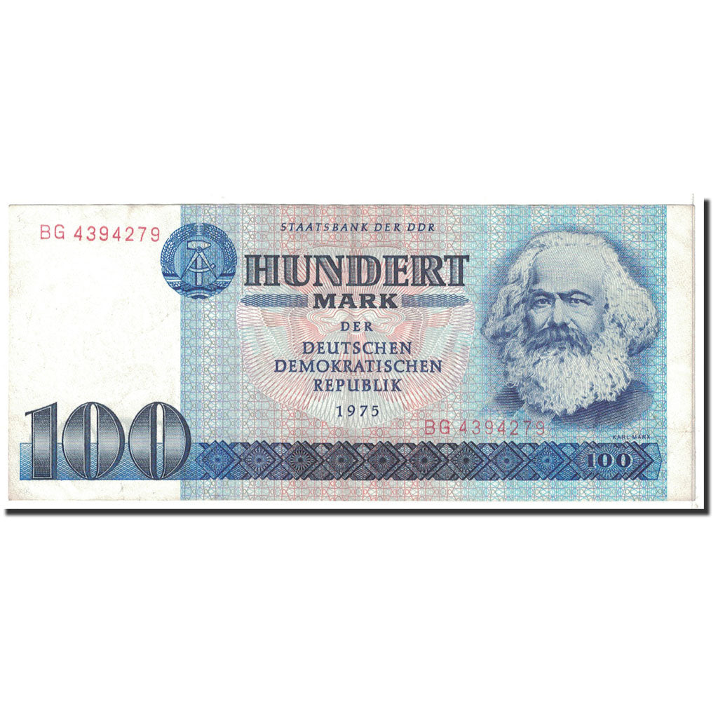Banknote, Germany - Democratic Republic, 100 Mark, 1975, Undated, KM:31a