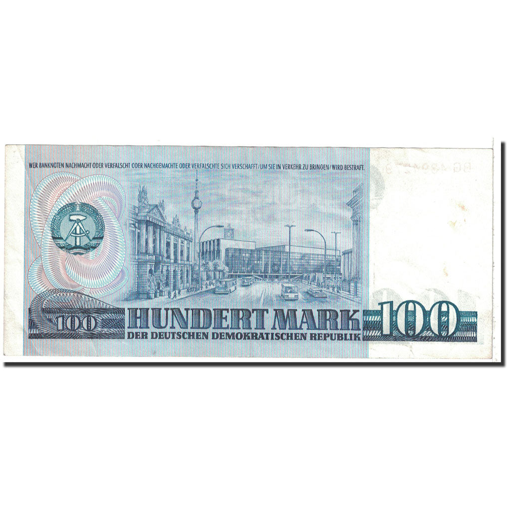 Banknote, Germany - Democratic Republic, 100 Mark, 1975, Undated, KM:31a