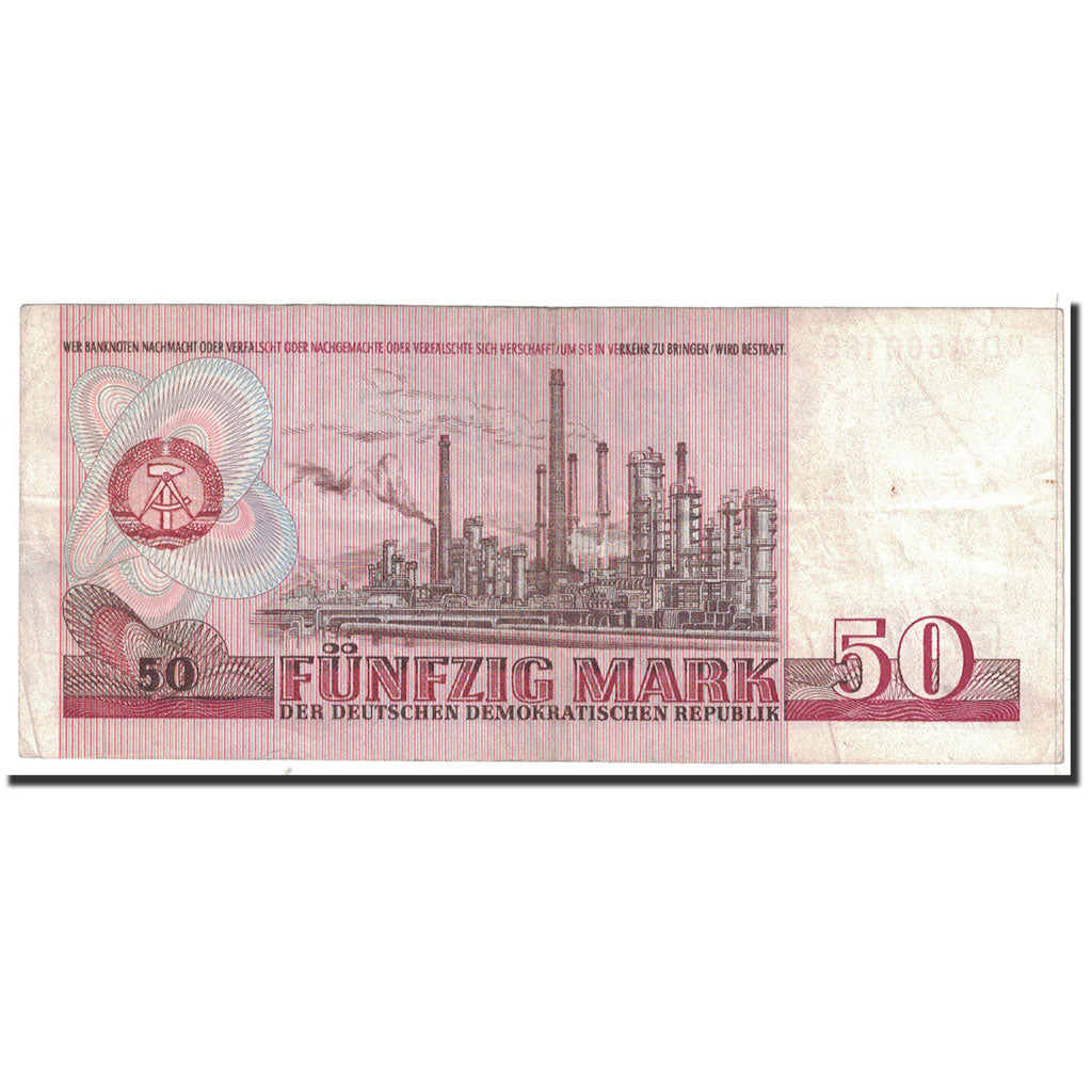 Banknote, Germany - Democratic Republic, 50 Mark, 1971, Undated, KM:30a