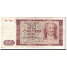 Banknote, Germany - Democratic Republic, 20 Mark, 1964, Undated, KM:24a