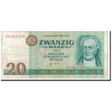 Banknote, Germany - Democratic Republic, 20 Mark, 1975, Undated, KM:29a