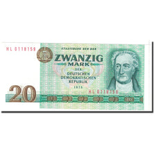 Banknote, Germany - Democratic Republic, 20 Mark, 1975, Undated, KM:29b, UNC(63)