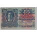 Banknote, Austria, 20 Kronen, 1913, 1913-01-02, KM:53a, UNC(65-70)