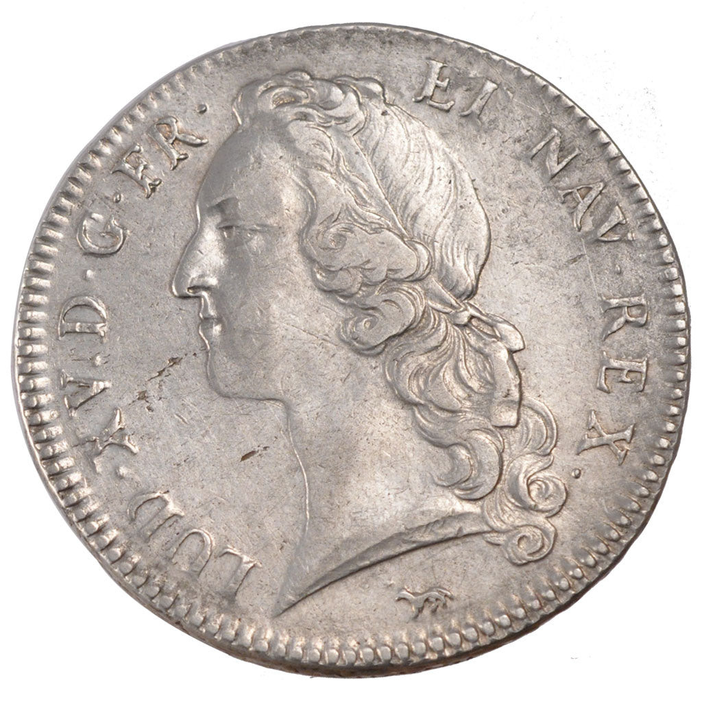 FRANCE, Ecu, 1746, Paris, AU(50-53), Silver, Gadoury #322, 29.10