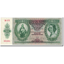 Banknote, Hungary, 10 Pengö, 1936, 1936-12-22, KM:100, UNC(65-70)