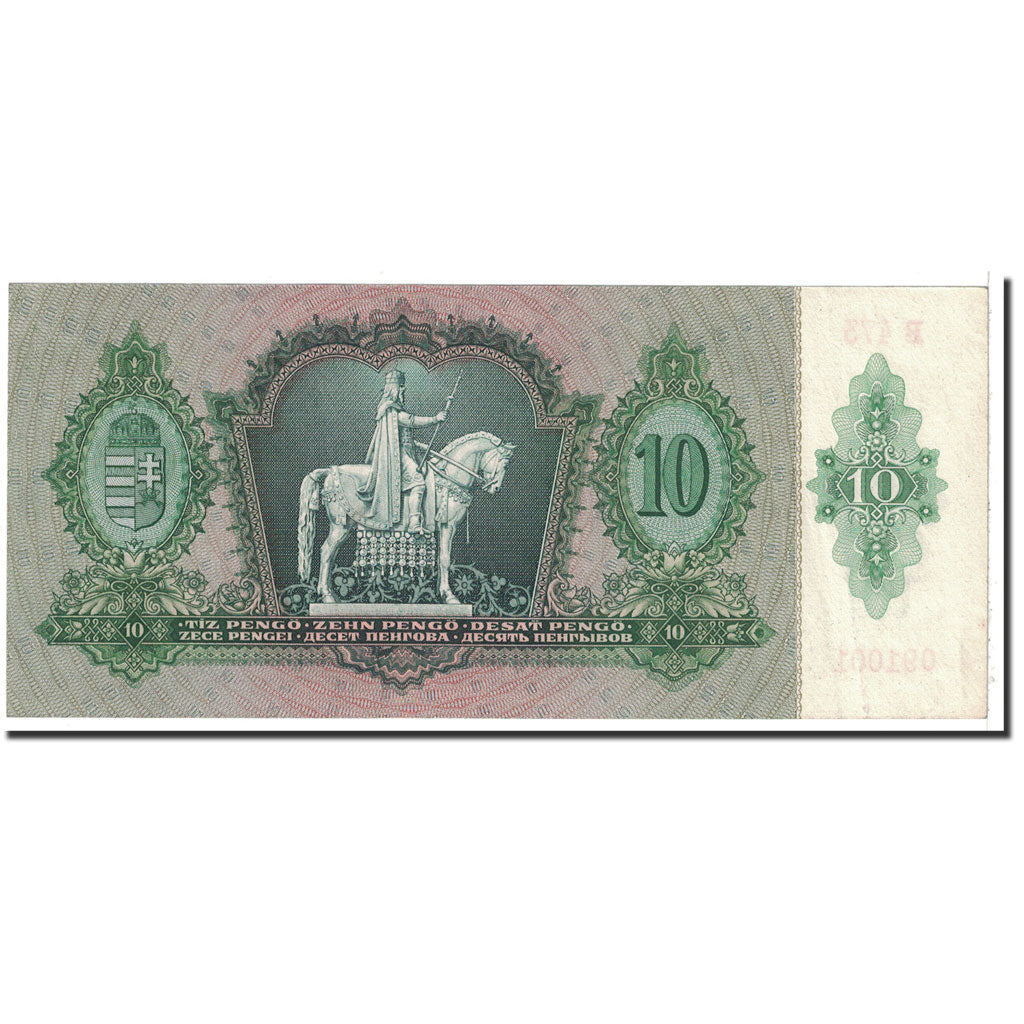 Banknote, Hungary, 10 Pengö, 1936, 1936-12-22, KM:100, UNC(65-70)