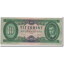 Banknote, Hungary, 10 Forint, 1969, 1969-06-30, KM:168d, VF(20-25)